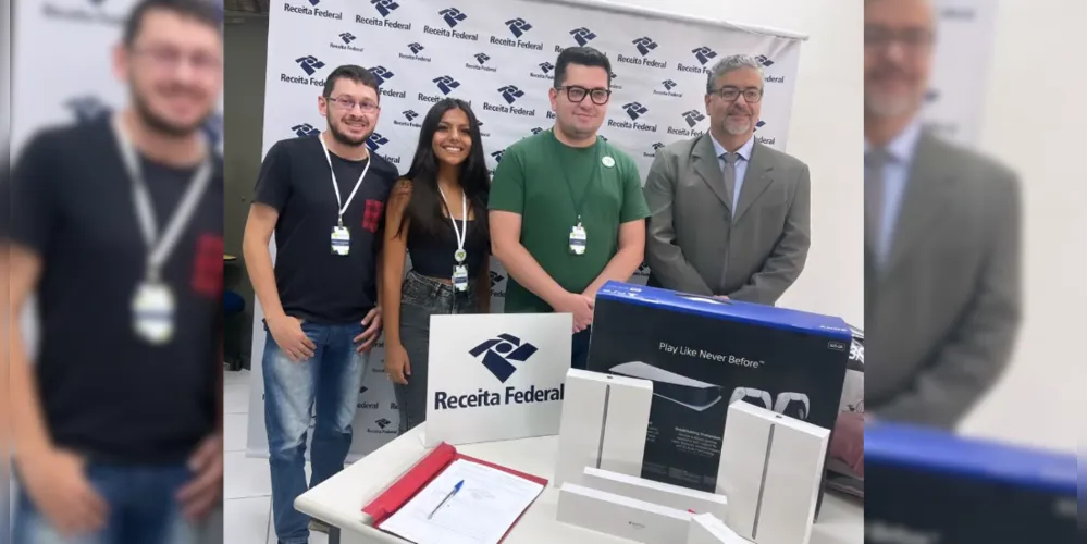 Produtos foram entregues pela Receita Federal em março