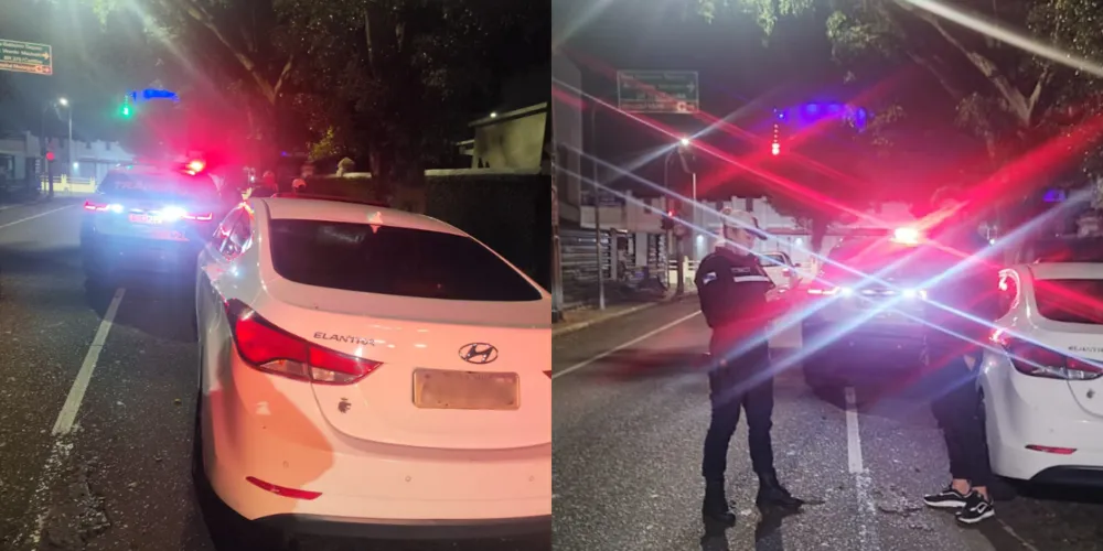 O homem acabou detido