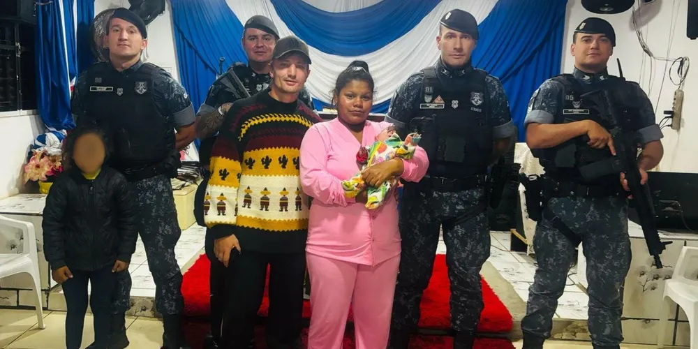 Família agradeceu salvamento com oração