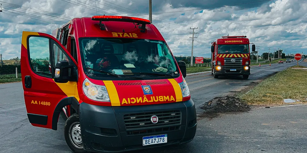 Equipe do Corpo de Bombeiros foi acionada para a ocorrência