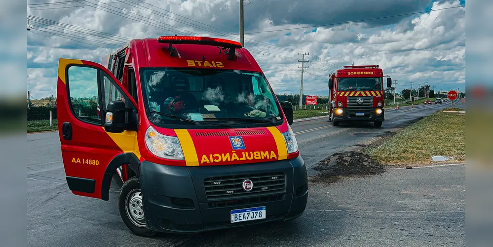 Equipe do Corpo de Bombeiros foi acionada para a ocorrência