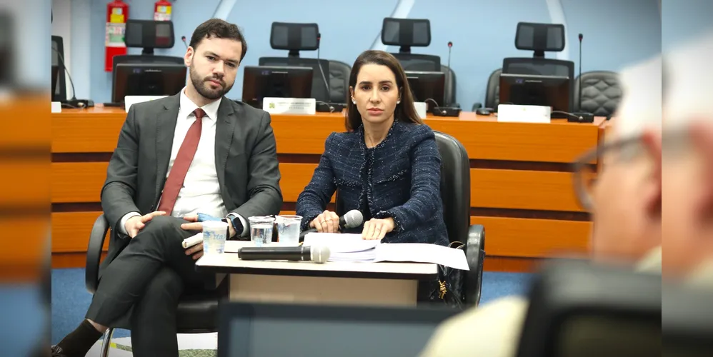 Nahima Razuk, procuradora da PGA, durante a oitiva