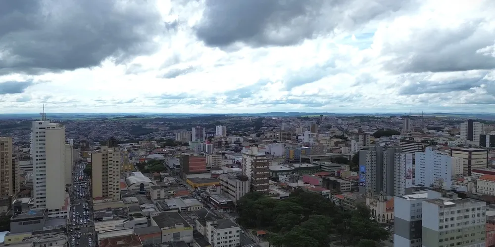 Região central de Ponta Grossa