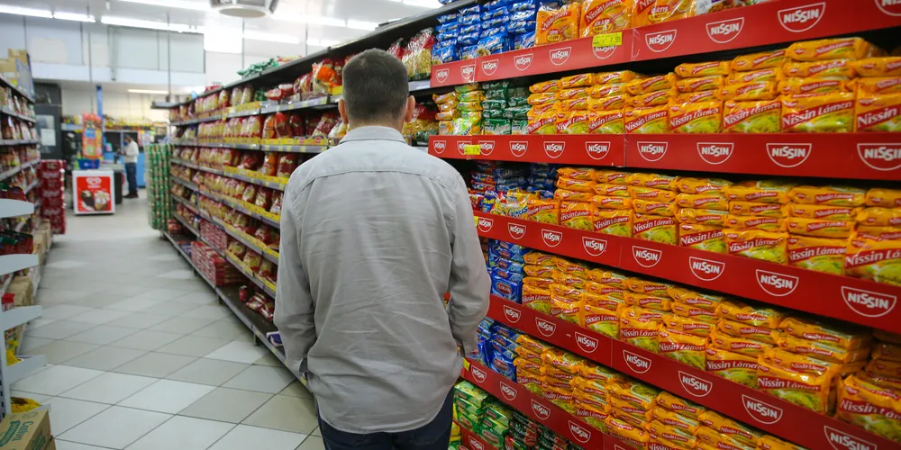 Valor do macarrão caiu quase 34%
