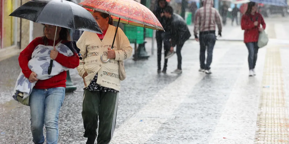 Acumulado previsto é de 9,8 milímetros no domingo