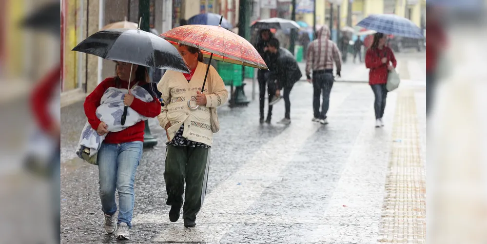 Acumulado previsto é de 9,8 milímetros no domingo