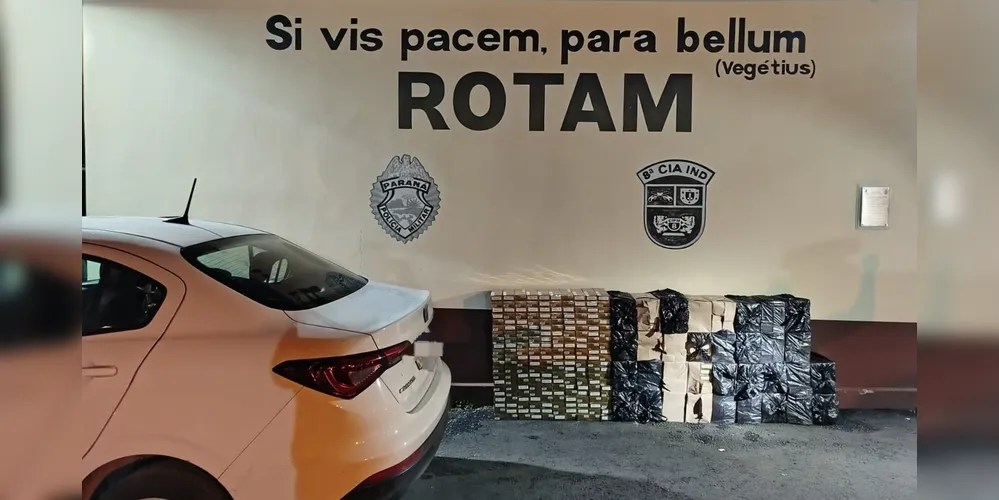 Produto estava dentro de um carro