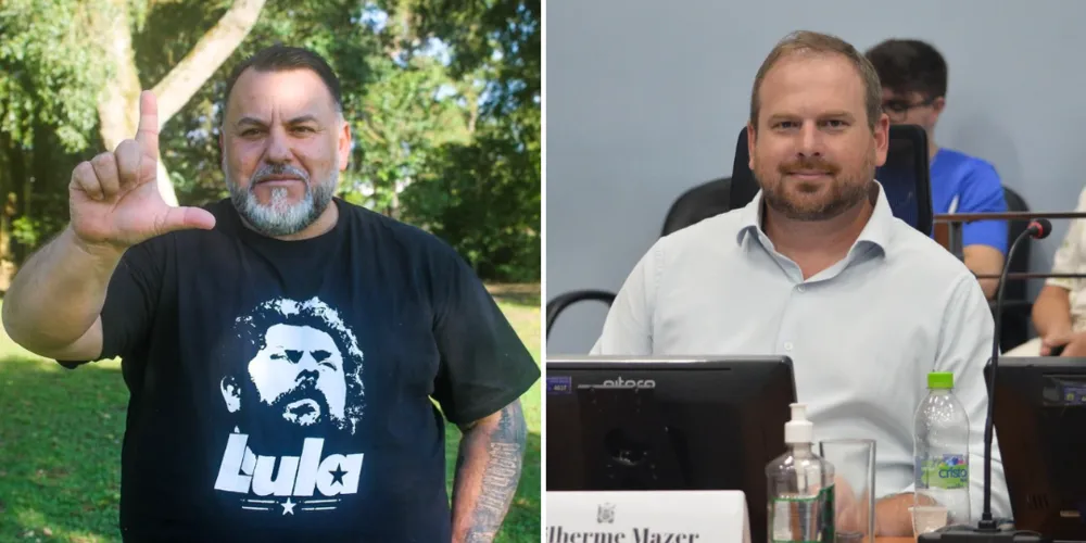 Claudir Messias (Ainda estamos aqui) e Guilherme Mazer (PT Vivo)