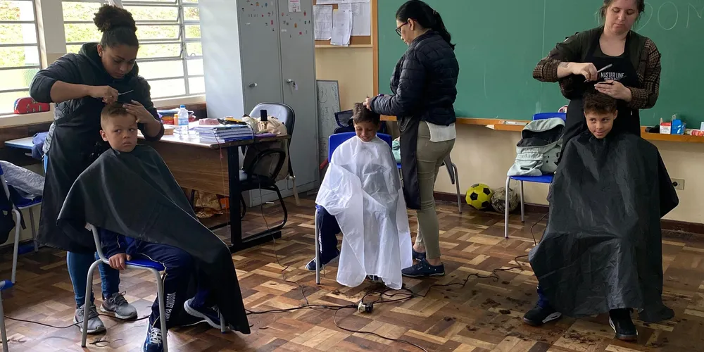 Cortes serão realizados por alunos, sob supervisão profissional