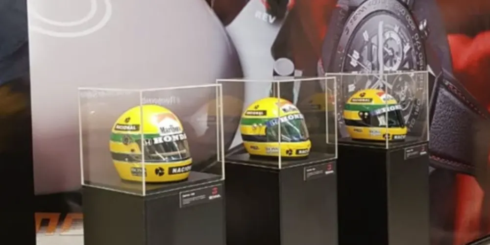 Capacetes de Ayrton Senna