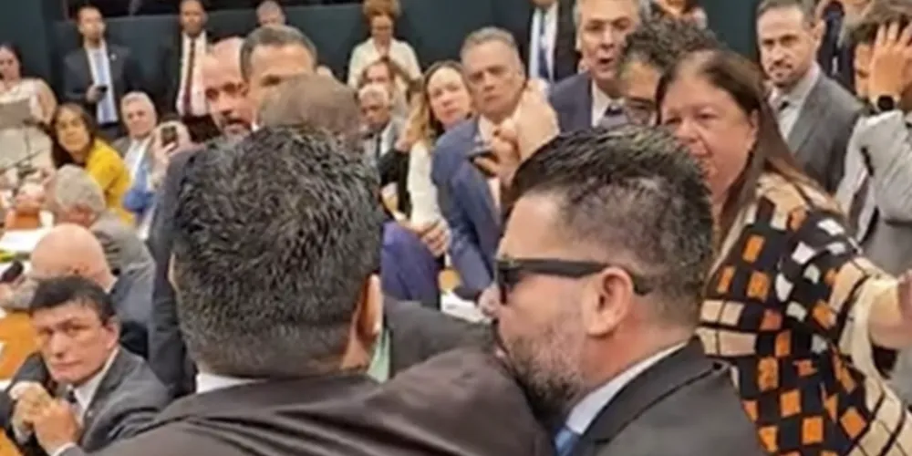 Briga entre deputados