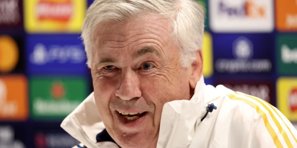 Carlo Ancelotti é treinador do Real Madrid