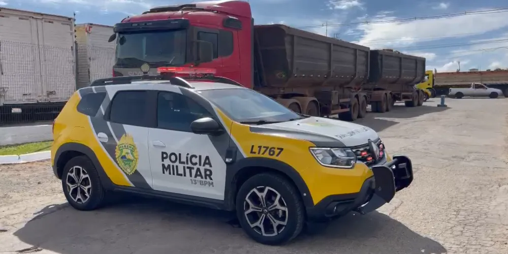 A apreensão ocorreu nesta manhã de segunda-feira (5)