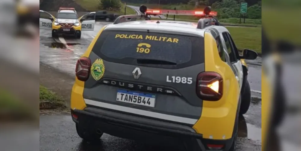 Apreensão foi realizada por uma equipe da Polícia Militar