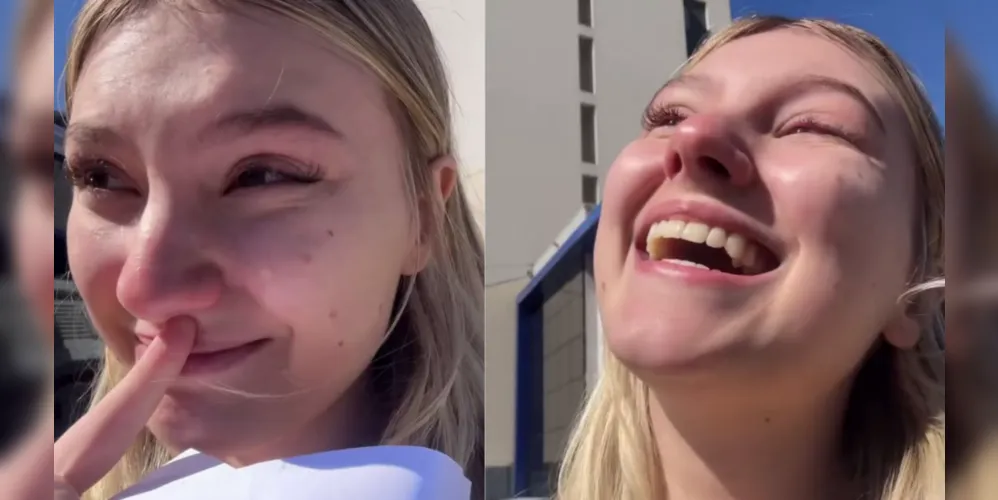 Isabel Veloso se emocionou com o resultado de seus exames nesta segunda-feira (12)