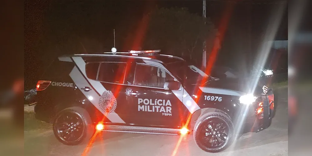 Homem foi localizado e preso por uma equipe do Pelotão de Choque