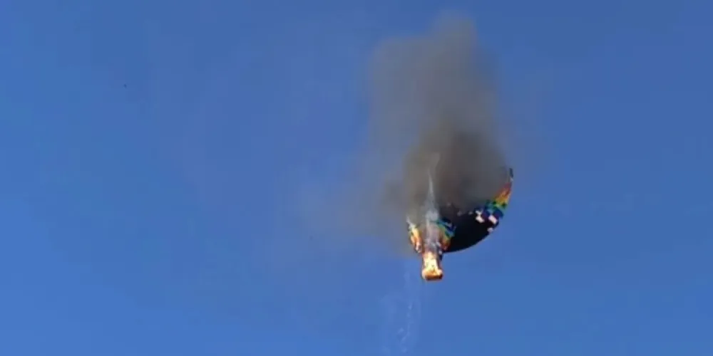 Um incidente trágico em Santa Catarina, onde um balão pegou fogo e caiu, resultando em oito mortes e vários feridos entre as 21 pessoas a bordo