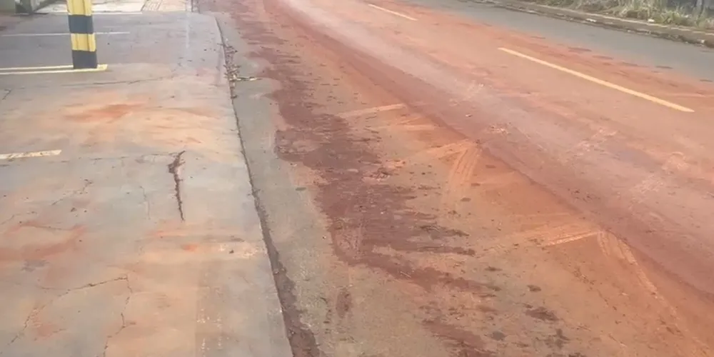 População demonstrou revolta devido à sujeira e quantidade de lixo nas ruas