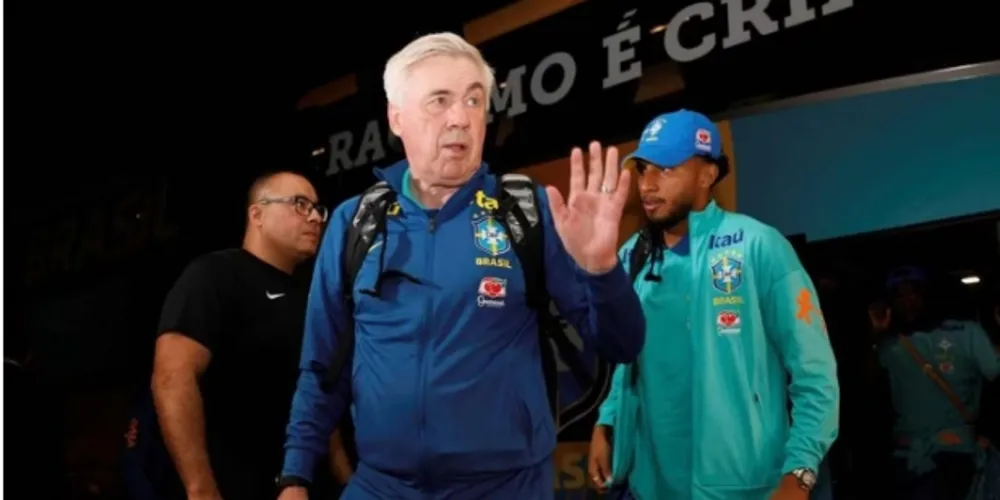 Ancelotti ainda dará uma entrevista coletiva nesta quarta