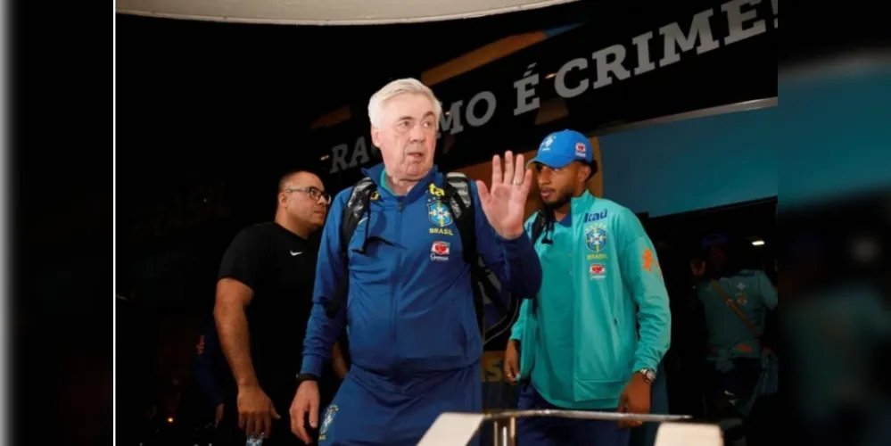 Ancelotti ainda dará uma entrevista coletiva nesta quarta