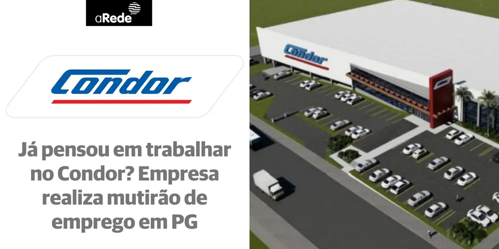 Novo Condor será aberto no segundo semestre deste ano, na avenida Ernesto Vilela