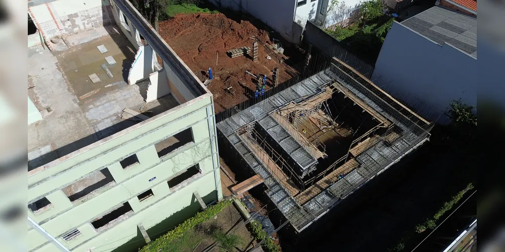 O local abrigará o novo Centro de Radiologia da Santa Casa de Misericórdia