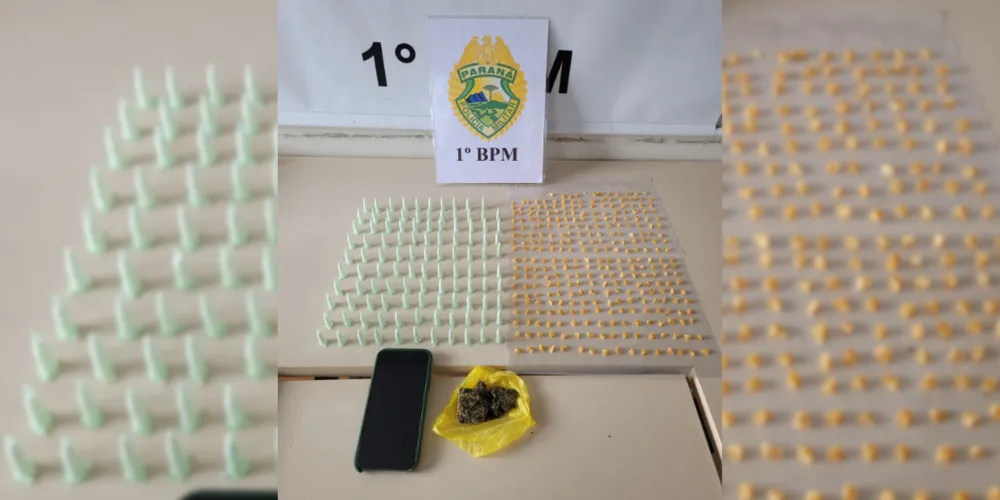Material foi levado para a 4ª Central Regional de Flagrantes