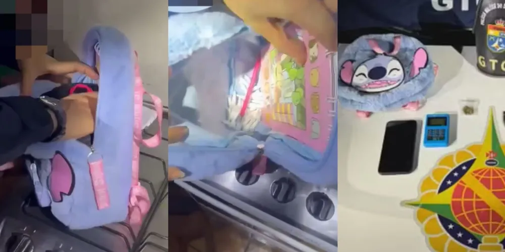 Droga foi apreendida pelos policiais militares