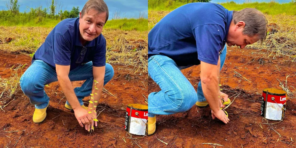O prefeito Christiano Borges esteve com a equipe da Secretaria de Agricultura e Meio Ambiente