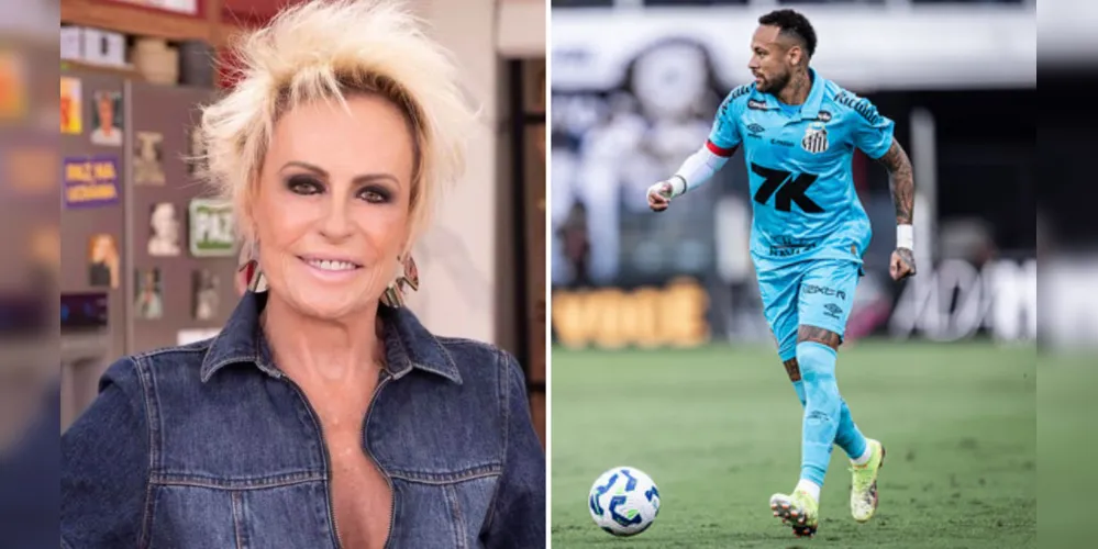 Ana Maria Braga e Neymar Jr.