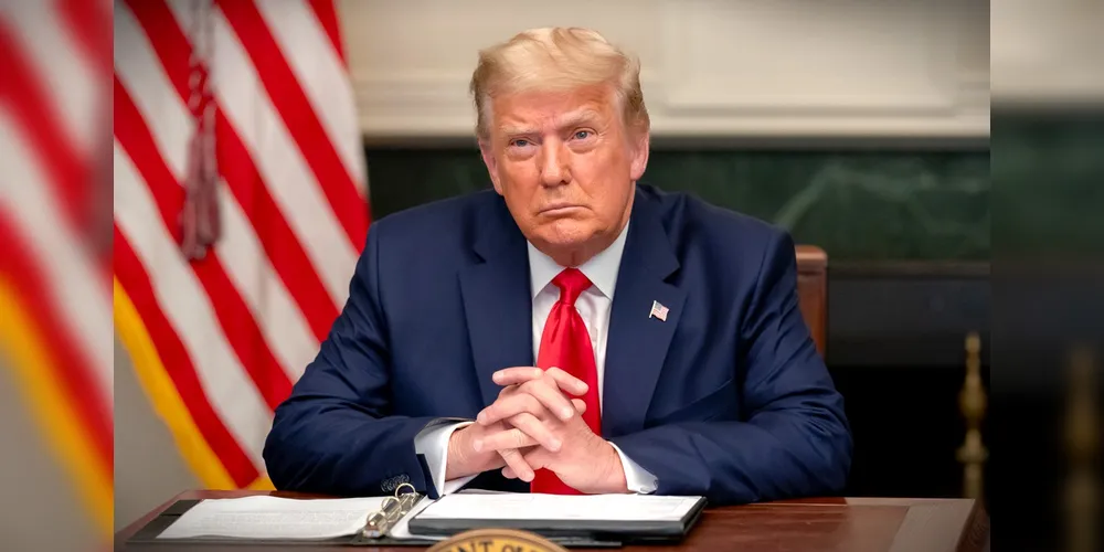 Donald Trump, presidente dos Estados Unidos, fez pronunciamento sobre os ataques