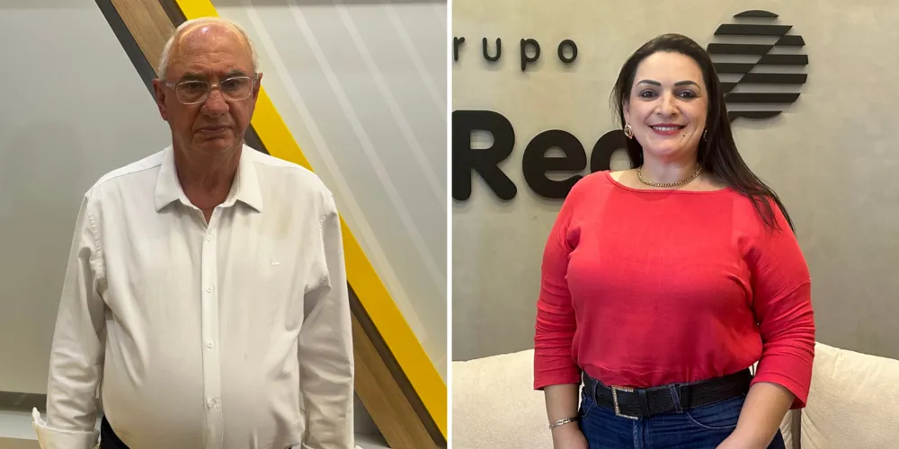 Reinaldo Cardoso e Elisangela Pedroso destacaram a produção leiteira na região