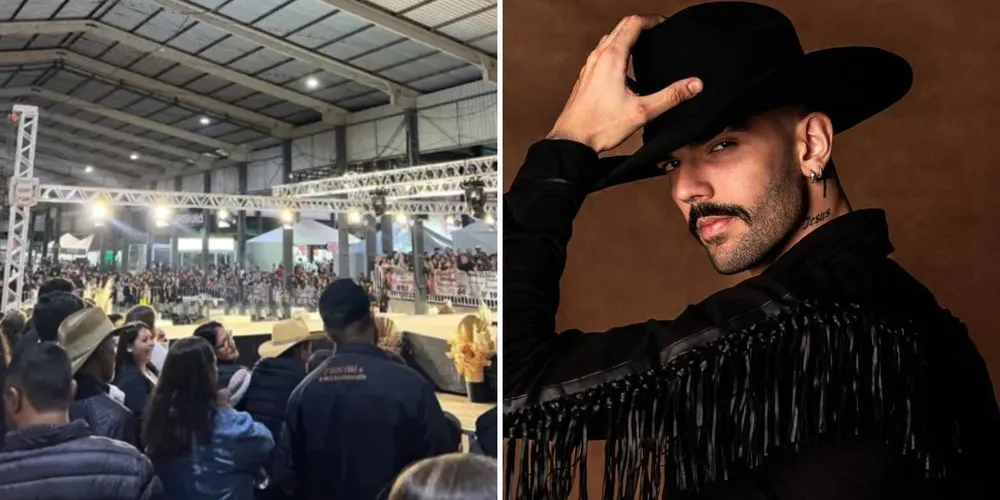 Show do cantor encerra o 3º dia de evento