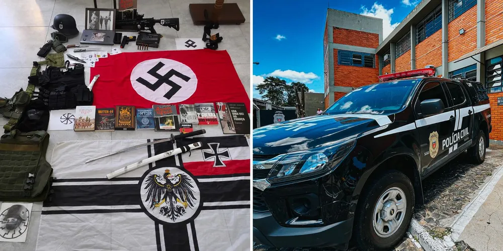 O preso foi encaminhado à cadeia pública local