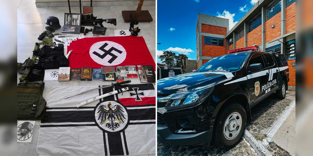 O preso foi encaminhado à cadeia pública local