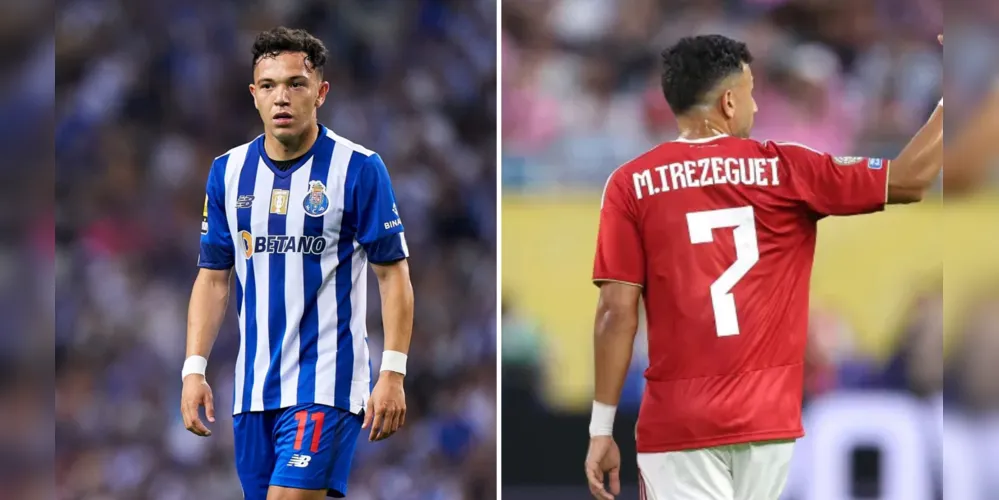Pepê, brasileiro que joga no Porto e Trezeguet, atacante contratado para o Mundial de Clubes