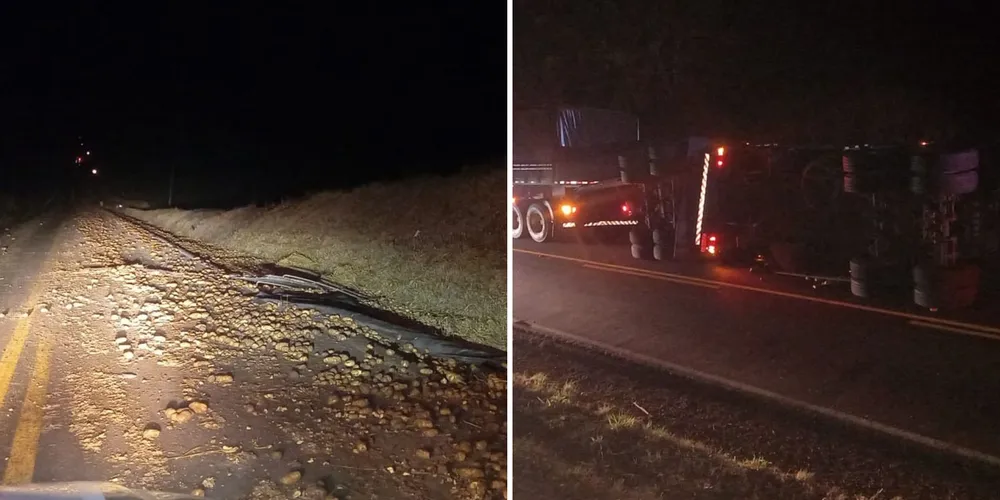 Situação ocorreu por volta das 23h