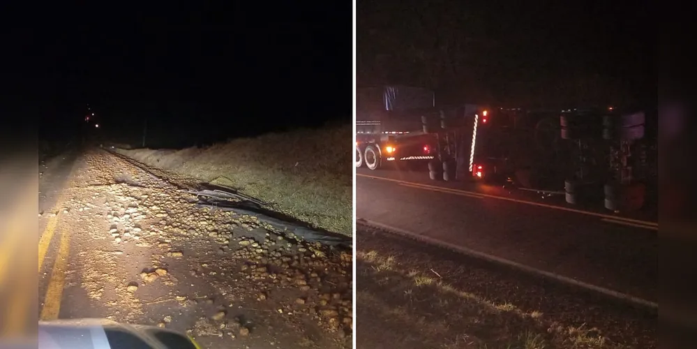 Situação ocorreu por volta das 23h