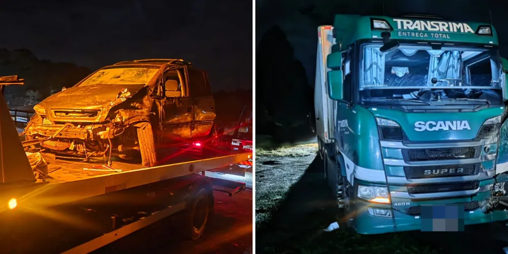 Os veículos foram liberados no local para os responsáveis