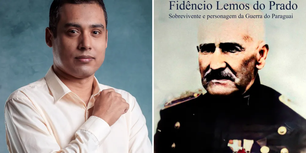 A obra narra a impressionante trajetória do Major Fidêncio, que se alistou como soldado Voluntário da Pátria, em Curitiba
