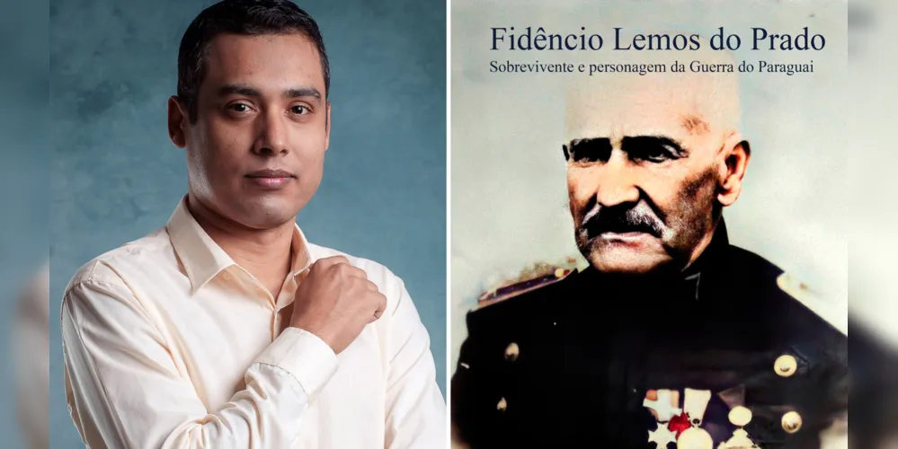 A obra narra a impressionante trajetória do Major Fidêncio, que se alistou como soldado Voluntário da Pátria, em Curitiba