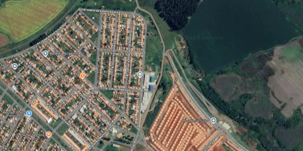 Espaço fica próximo à estrada municipal Sebastião Bastos