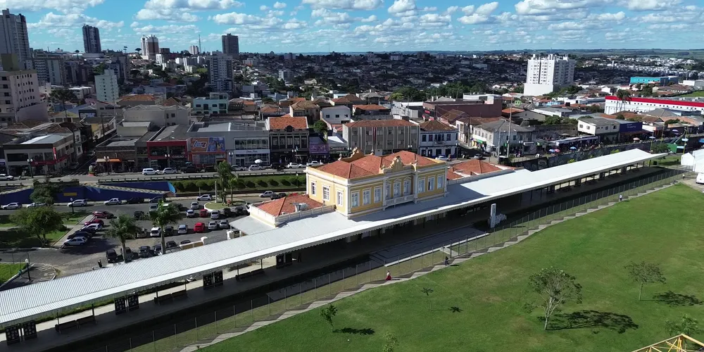 SESC Estação Saudade, na região central de Ponta Grossa