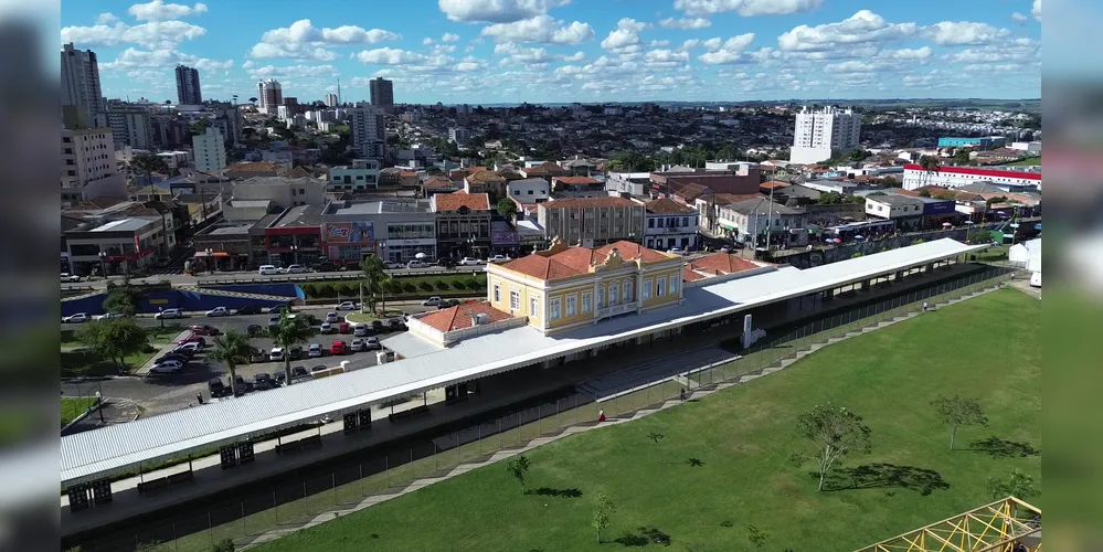 SESC Estação Saudade, na região central de Ponta Grossa