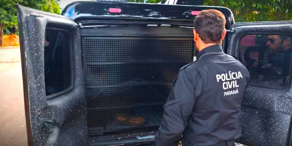 Prisão foi realizada pela Polícia Civil do Paraná