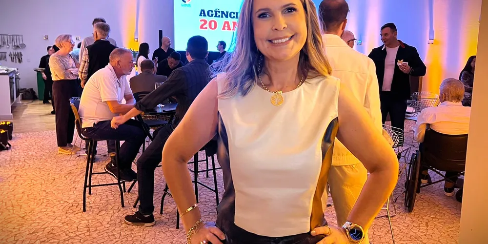 Cris Dresch, proprietária da empresa de comunicação