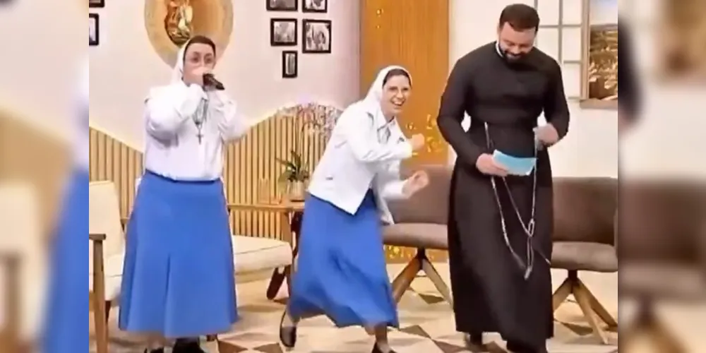Marisa e Marizele viralizam após mandar um beatbox durante um programa da  TV Pai Eterno