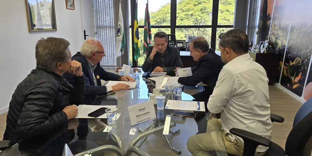 Fadel, Reinaldo e Márcio Nunes definem investimentos em Castro