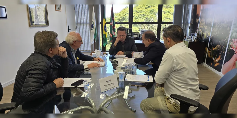 Fadel, Reinaldo e Márcio Nunes definem investimentos em Castro