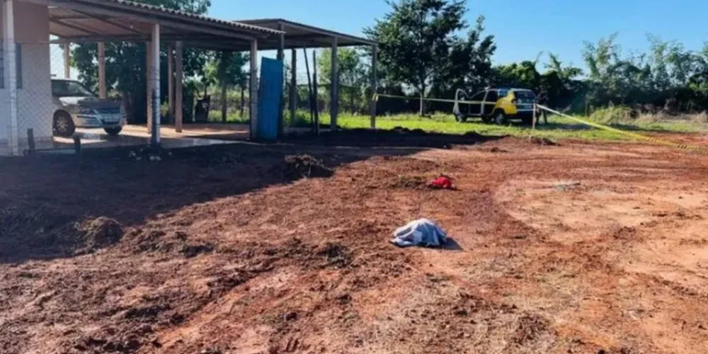 Ferro velho onde o crime aconteceu